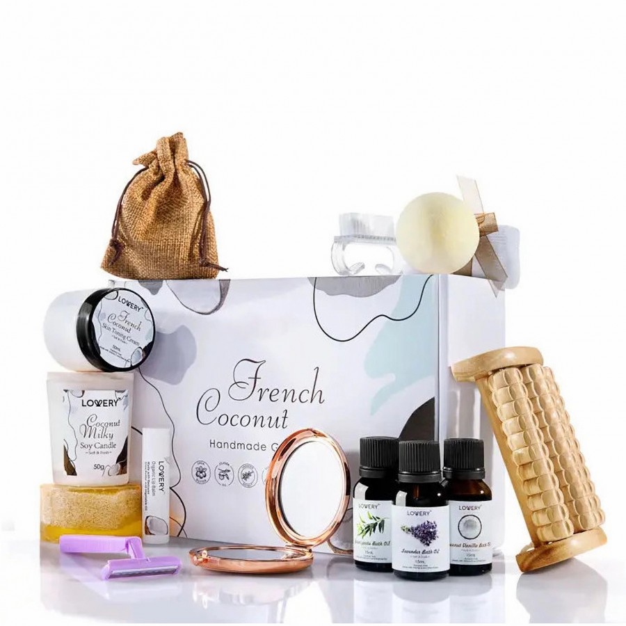 Luxurious French Coconut Spa Gift Box